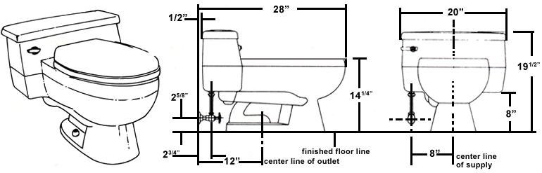 6002, 6014 and 4300 Toilet