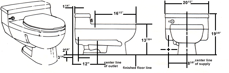 6005 and 9000 Toilet