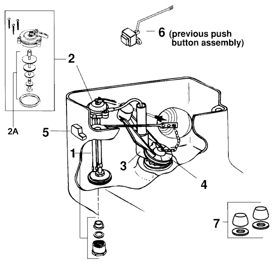 Eljer toilet repair parts
