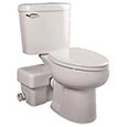 ADA compliant macerating toilet