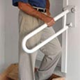ADA compliant stairway or ramp grab bars