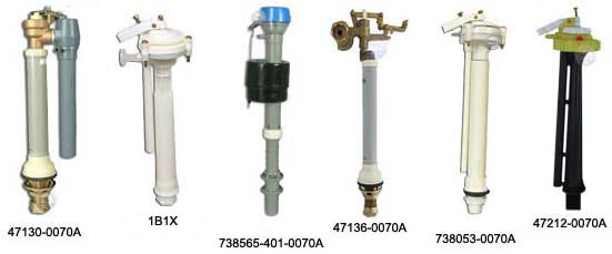 variety of american standard fill valves