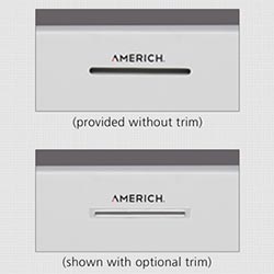 Linear tub waste and overflow example