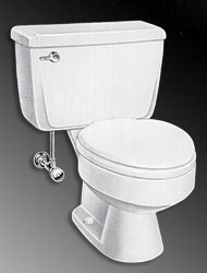 American Standard Cadet Toilet -  2109 old Cadet without Vent-Away