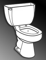 American Standard New Cadet Toilet - 2312/2812