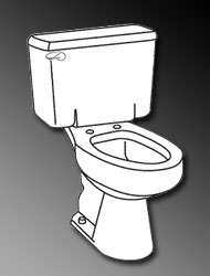 American Standard Cadet Toilet - 2616