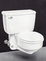American Standard 1965 Glenwall Toilet