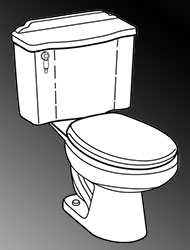 Iris elongated toilet