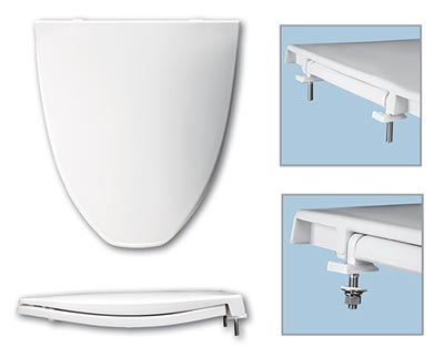 Luxor and Roma toilet seat