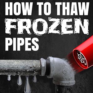 How to Thaw Frozen Pipes