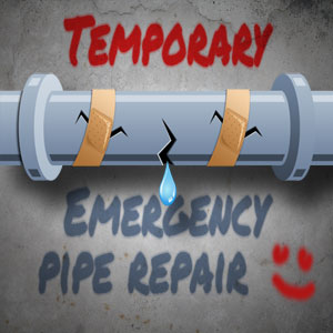 Temporary Emergency Pipe Repair