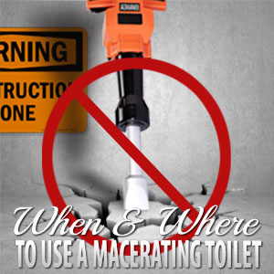 When and Where to Use a Macerating Toilet