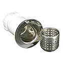 Stainless steel bar sink strainer