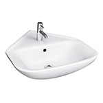 Eden Corner wall hung lavatory sink
