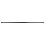 Convertos straight shower rod