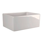 Fireclay single bowl farmer sink - Calixo