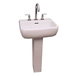 Barclay Metropolitan porcelain pedestal sink