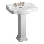 Barclay Stanford porcelain pedestal sink