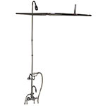 Barclay leg tub shower and handshower kit