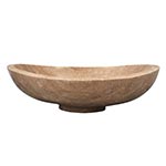 Loomis travertine bathroom sink