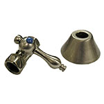 Bath supply line stops