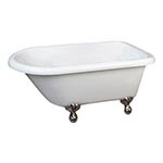 picture of the Andover classic style acrylic clawfoot tub