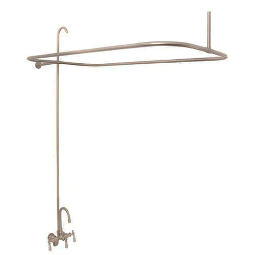 barclay shower enclosure kit 4122 brushed nickel