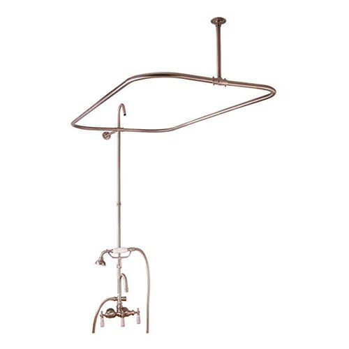 barclay shower enclosure kit 4143-48 brushed nickel