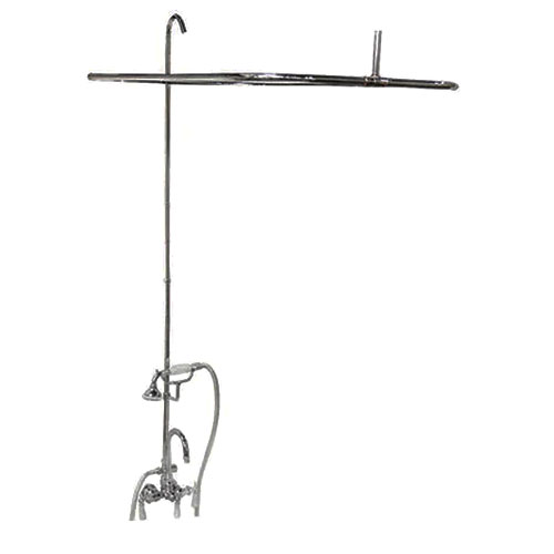 barclay shower enclosure kit with handshower 4144 chrome