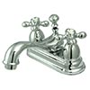 Victorian centerset bathroom faucet
