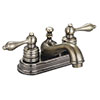 Castille lavatory faucet with lever handles