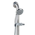 Grab bar with handheld shower head
