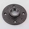 Black Iron Floor Flange