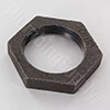 Black Iron Lock NutNipple