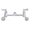 Adjustable commercial faucet