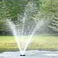 Aerating fountain pumps
