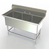 Image of Aero triple compartment NSF sink