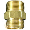 Brass hose adapter
