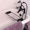 Clawfoot tub basket