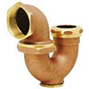 Cast brass p-trap