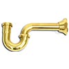 Polished brass drain parts