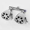 Luxury dual shower head