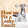 Fixing a leaky faucet