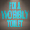 Fixing a wobbly toilet video
