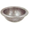 Pewter lavatory sink