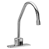 Handsfree gooseneck faucet