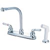 High spout kitchen faucet