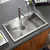 Houzer luxury stainless steel kitchen sink