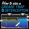 Diagram of how grease traps work