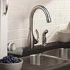 Single handle kitchen faucet